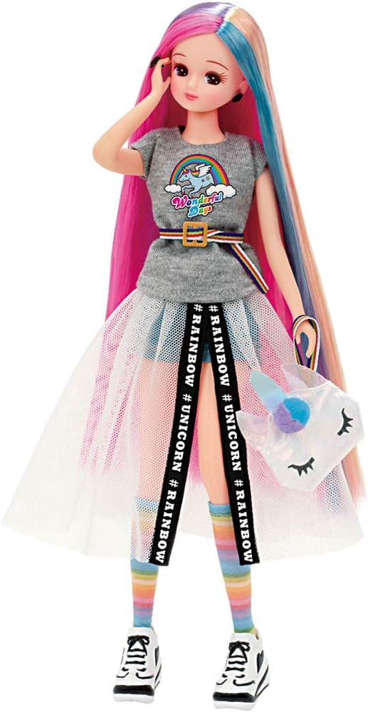 タカラトミー リカちゃん ドール # Licca #レインボーユニコーン 着せ替え お人形 おままごと おもちゃ 3歳以上