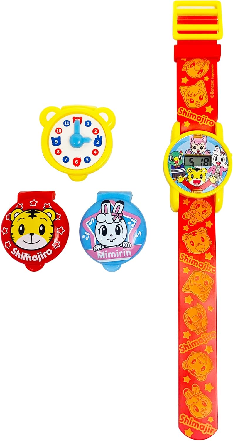 しまじろう きせかえよくばりウォッチ 時計 おもちゃ こども 子供 知育 勉強 3歳