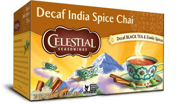 セレッシャル ディカフェインディアンスパイスチャイ 20p ハーブティー カフェインレス ハーブスパイスティー 送料無料