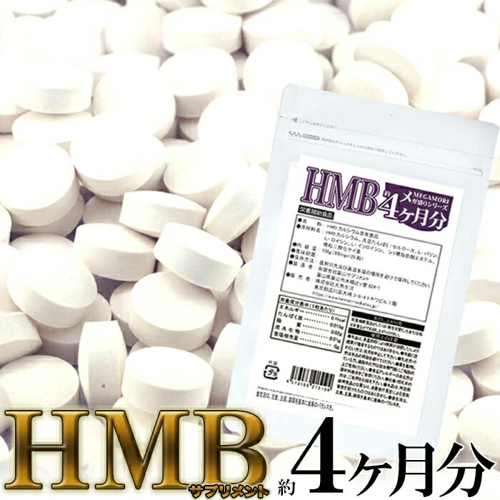 HMB サプリメント どっさり 約4ヶ月分 筋肉 たんぱく質 ダイエット BCAA バリン ロイシン イソロイシン..