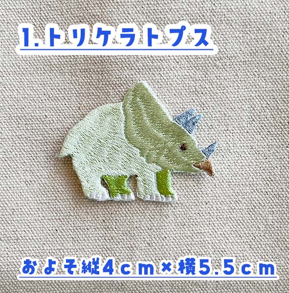 恐竜ワッペン ワッペン 保育園 幼稚園 小学校...の紹介画像3