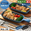 ハーフグリルプレート 北欧 1枚 2枚セット 単品【 特典付き 店舗限定カラー 】グリルパン ハーフ グリルプレート 耐熱皿 陶器 耐熱 日本製 キャンプ 直火...