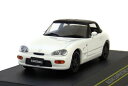 First43 (ファースト43) 1/43 スズキ カプチーノ 1991 ホワイト クローズドルーフ ミニカー