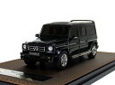 GLM（ジーエルエム） 1/43 メルセデスベンツ G500 LONG XXL ブラック ミニカー