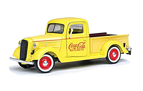 Motor City Classics（モーターシティクラシックス） Coca-Cola （コカコーラ） 1/24 フォード ピックアップ 1937 イエロー ミニカー その1