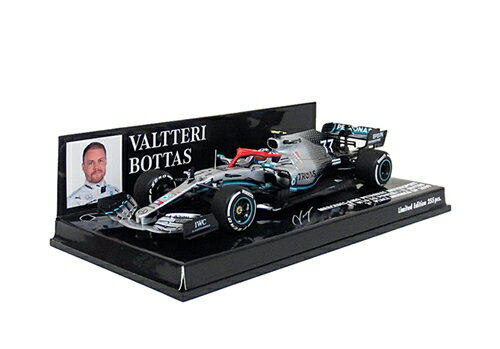 楽天プラスワン・マーケットMINICHAMPS（ミニチャンプス） 1/43 メルセデス AMG ペトロナス F1 W10 EQパワー+ 2019 モナコGP 3位 #77 V.ボッタス ミニカー