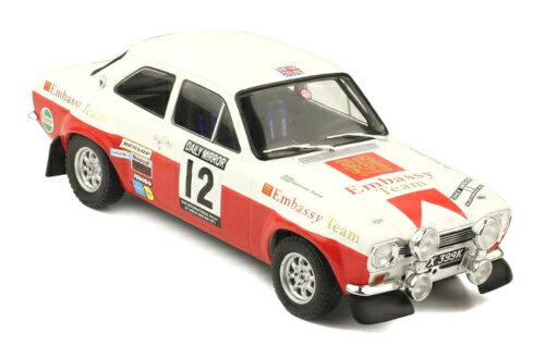 ixo（イクソ） 1/18 フォード エスコート MK1 RS 1600 1971 RACラリー #12 H.ミッコラ ミニカー