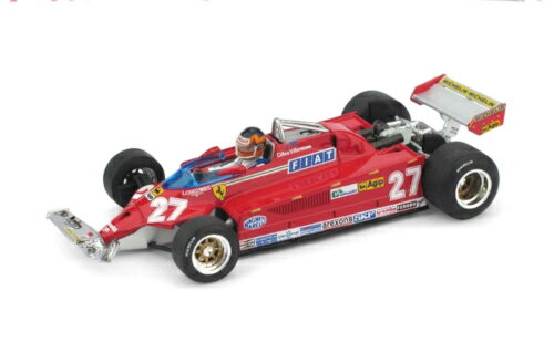 BRUMMiuj 1/43 tF[ 126CK ^[{ F1 1981 Ji_GP 39-54 #27 G.rk[u hCo[t ~jJ[