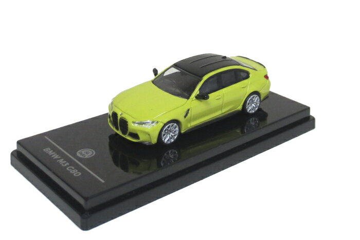 PARAGON（パラゴン） 1/64 PARA64 BMW M3 G80 サンパウロイエロー RHD ミニカー