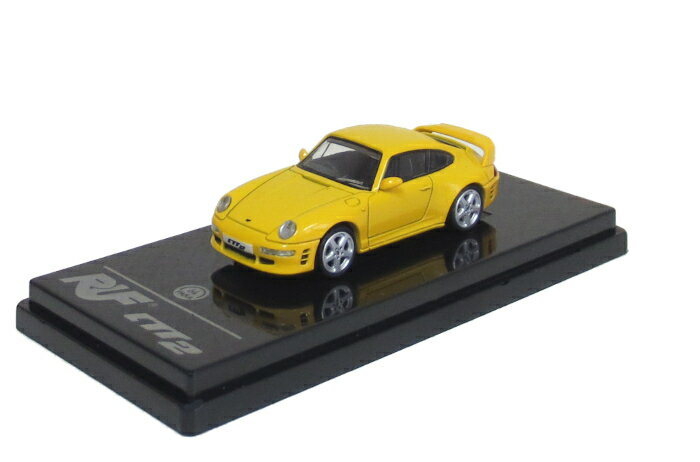 Rakuten - PARAGON（パラゴン） 1/64 PARA64 RUF（ルーフ） CTR2 ブロッサムイエロー RHD （ポルシェ911 993） ミニカー