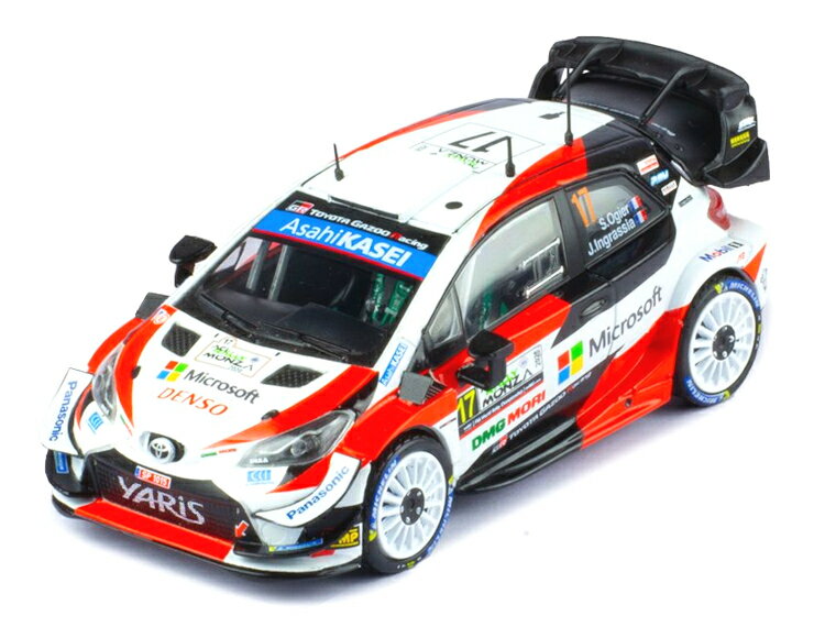 ixo（イクソ） 1/43 トヨタ ヤリス WRC 2020 ACIモンツァラリー 優勝 #17 S.オジェ ミニカー