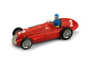 brumm（ブルム） 1/43 アルファロメオ 159 F1 1951 ベルギーGP 優勝 2 J.M.ファンジオ ドライバーフィギュア付