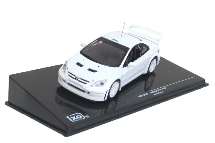 ixo（イクソ） 1/43 プジョー 307 WRC ラリースペック ホワイト スペアホイール付 ミニカー