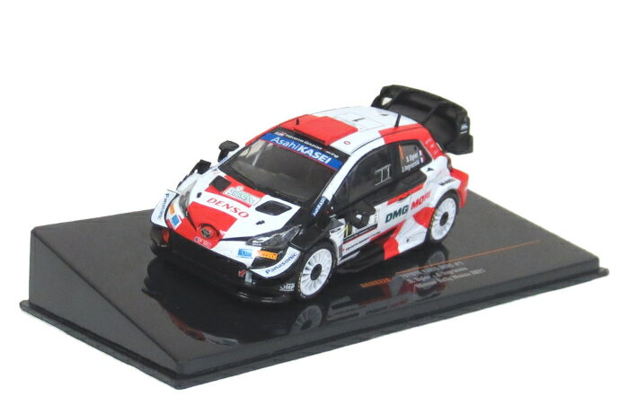 ixo（イクソ） 1/43 トヨタ ヤリス WRC 2021 ラリー・モンツァ 優勝 #1 S.オジェ ミニカー