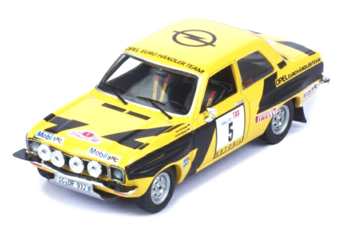 ixo（イクソ） 1/43 オペル アスコナ A 1974 ラリー・ポルトガル #5 W.ロール ミニカー