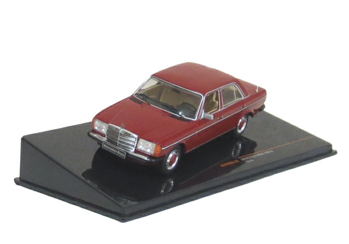 ixo（イクソ） 1/43 メルセデスベンツ 240D W123 1976 ダークレッド ミニカー