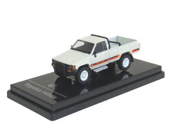 PARAGON（パラゴン） 1/64 PARA64 トヨタ ハイラックス シングルキャブ ピックアップ 1984 ホワイト LHD ミニカー