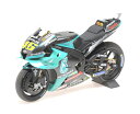 MINICHAMPS（ミニチャンプス） 1/12 ヤマハ YZR-M1 チーム ペトロナス ヤマハ SRT 46 V.ロッシ モトGP バレンシア 2021 VR46 ラストレース ミニカー