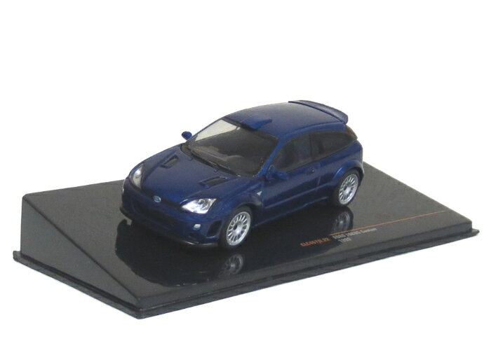 ixo（イクソ） 1/43 フォード フォーカス RS カスタム 1999 メタリックブルー ミニカー