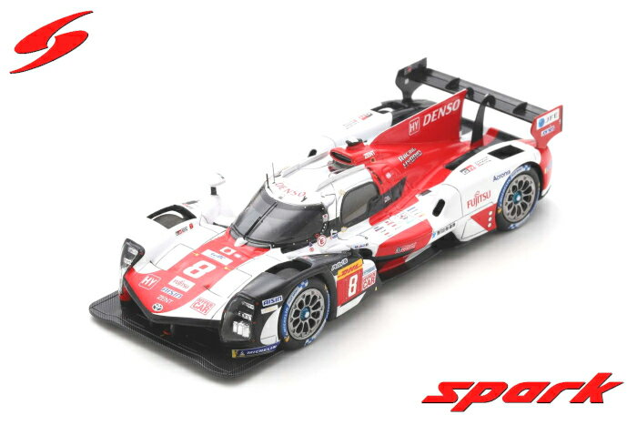 SPARK スパーク 1/43 トヨタ GR010 ハイブリッド 2022 WEC 富士6時間レース 優勝 #8 S.ブエミ/平川亮/B.ハートレー ミニカー