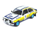 ixo(イクソ) 1/18 フォード エスコート MK2 RS 1800 1979 アクロポリスラリー #7 R.クラーク ミニカー