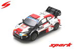 SPARK（スパーク） 1/43 トヨタ GR ヤリス Rally1 2022 サファリラリー 4位 #1 S.オジェ ミニカー