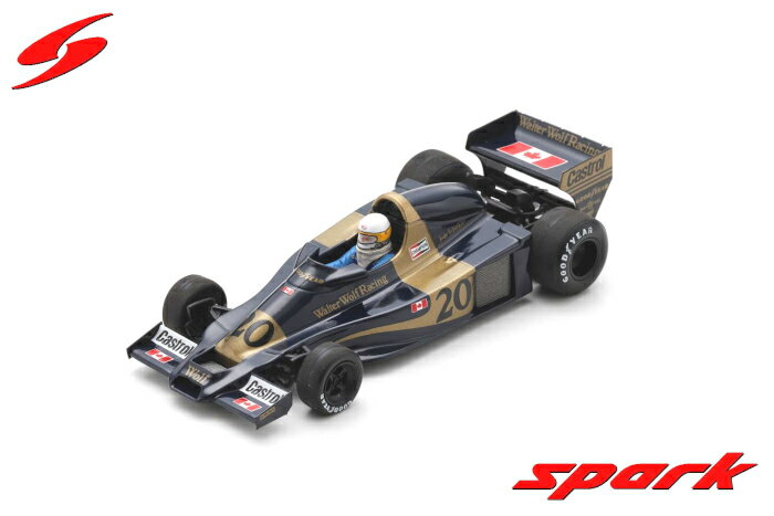 SPARKiXp[Nj 1/43 EH^[ Et [VO Et WR1 1977 F1 Ji_GP D #20 J.VFN^[ ~jJ[