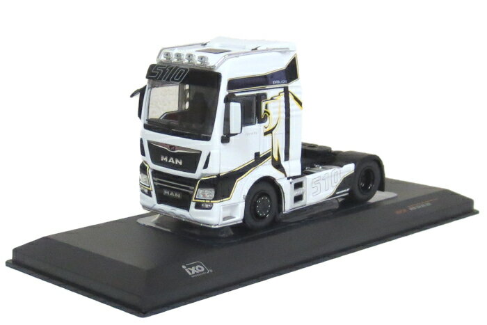 ixo（イクソ） 1/43 MAN TGX XXL D38 ホワイト トラクターヘッド ミニカー