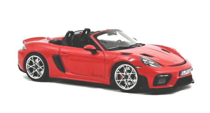 NOREV（ノレブ） 1/18 ポルシェ 718 スパイダー RS 2023 ガーズレッド ミニカー