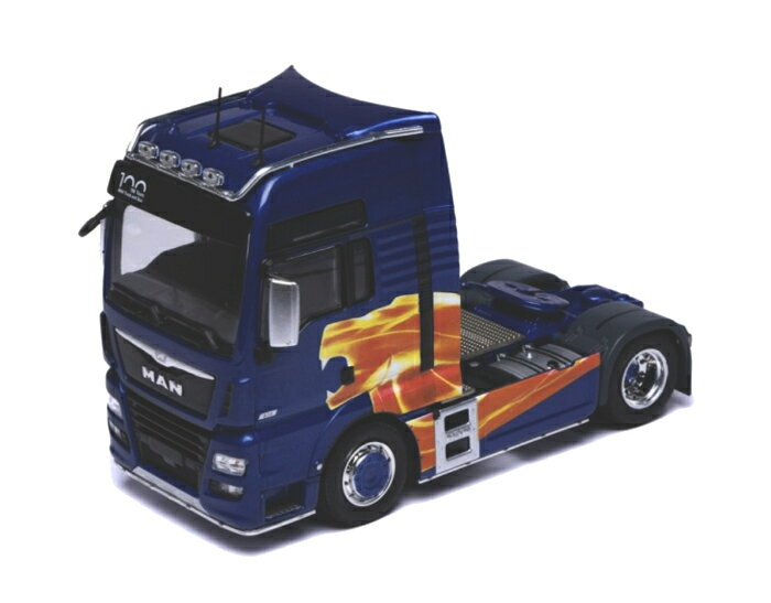 ixo（イクソ） 1/43 MAN TGX XXL D38 2015 ブルー トラクターヘッド ミニカー