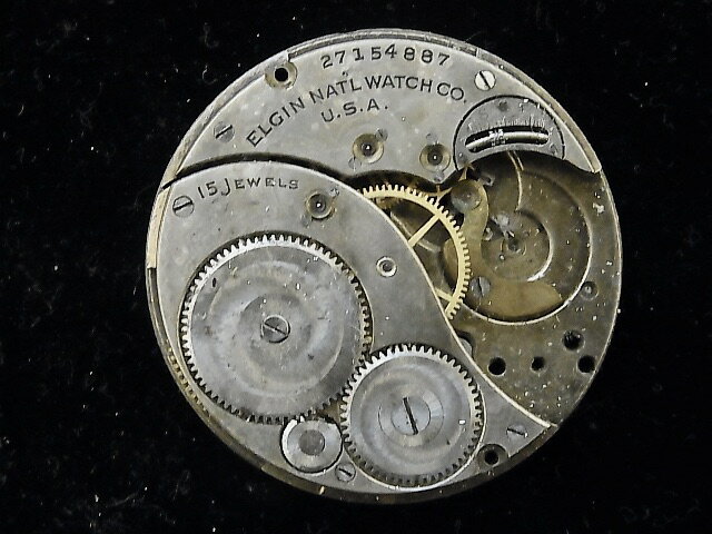 1923年製造　エルジン懐中時計パー�