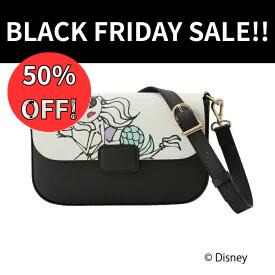 【セール中!クーポン最大65%OFF!】ディズニー アリエル ショルダーバッグ ディディ ラ シニョン ショルダーバッグ 大人 ディズニーキャラクター ブランド ギフト 斜めがけバッグ ボディバッグ 大容量 クリスマス ギフト