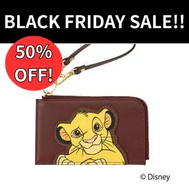 【セール中!クーポン最大65%OFF!】ディズニー 『 ライオン・キング 』 シンバ フラグメントケース ライオンキング 大人 ディズニーキャラクター ブランド ギフト 二つ折り ミニ 財布 ミニ財布 革 本革 クリスマス ギフト