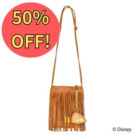 【スーパーSALE！50％OFF+P5倍】 ディズニー 『 わんわん物語 』 レディ デザイン フリンジショルダー ショルダーバッグ 大人 ギフト 斜めがけバッグ ボディバッグ 大容量のサムネイル