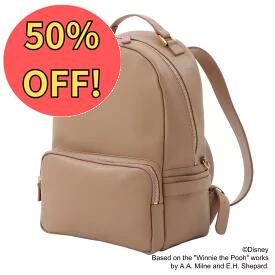 【スーパーSALE！50％OFF+P5倍】 ディズニー くまのプーさん ピグレット 限定 リュック 牛革 プー ディズニーグッズ 大人ディズニー ディズニーファン 大人 ブランド ギフト リュックサック バッグ ビジネスリュック 実用性 大容量 通学 通勤 シンプルのサムネイル
