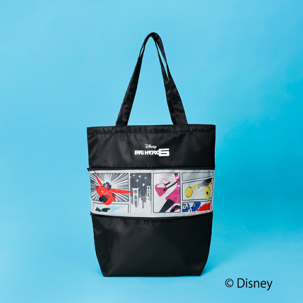 乐天商城 - Disney 『 ベイマックス 』 デザイン トートバッグ 大容量 大きめ A4 レディース メンズ マザーズバッグ 肩掛け 軽量 通勤 通学 推し活 ディズニー キャラクター グッズ ギフト