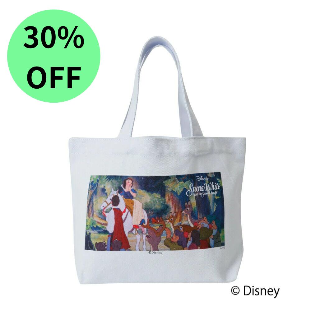  Disney 『 白雪姫 』 デザイン MOVIE COLLECTION キャンバストート トートバッグ ミニトート バレンタイン ギフト