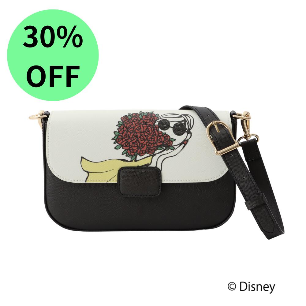 Disney [ 미녀와 야수 ] 벨 디자인 숄더백 디디 라 신영 숄더백 어른 디즈니 캐릭터 브랜드 선물 대각선 가방 바디 백 대용량 발렌타인 선물