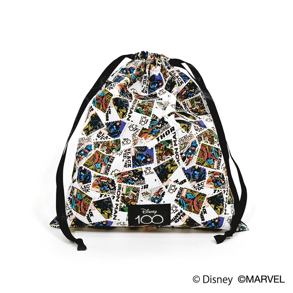 【MARVEL】 キャラクター 巾着 / Disney100 Designのサムネイル