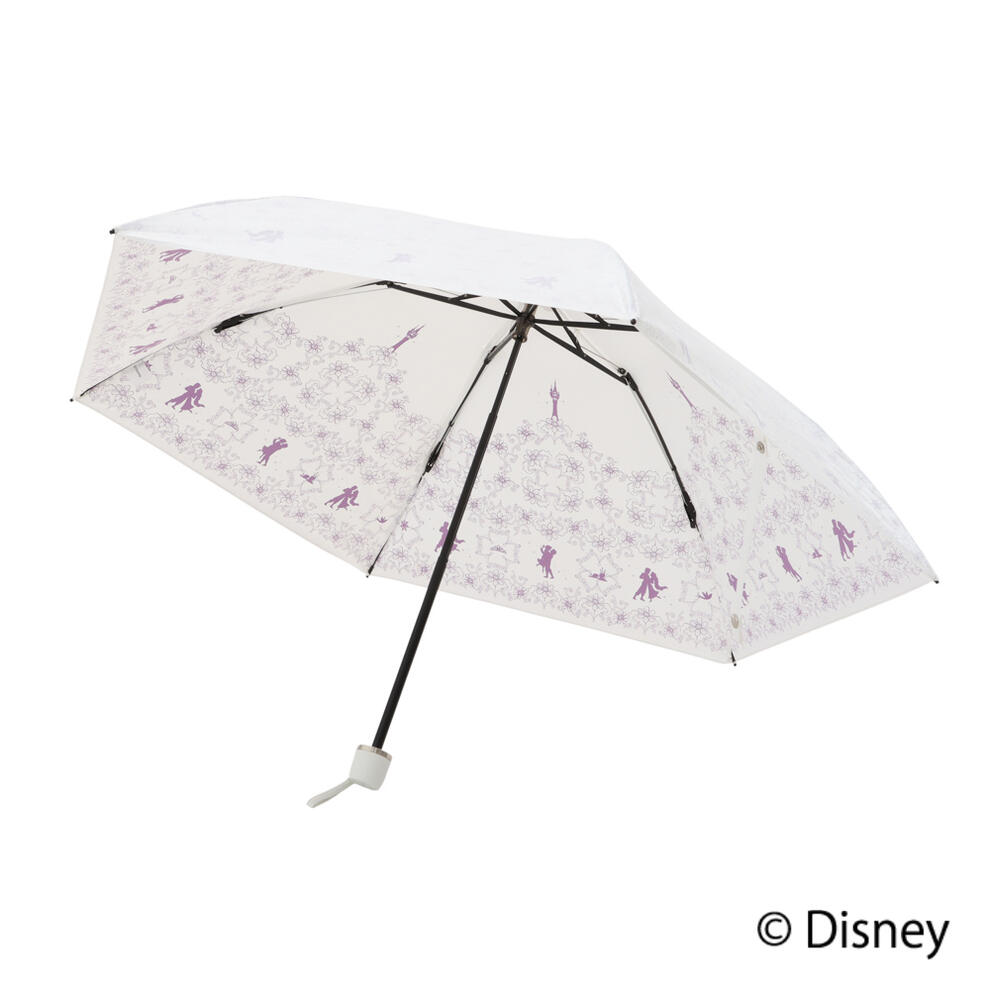 ディズニー プリンセス 「ラプンツェル」 デザイン 折りたたみ 日傘