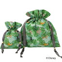 【8/1の24Hだけ!500円OFFクーポン!!】 ディズニー ジャングル・ブック 巾着 2枚組 ジャングルブック 大人ディズニー ディズニーファン 大人 ディ...