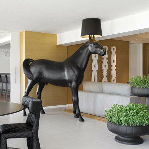 【期間限定ポイント5倍】正規代理店 モーイ moooi ホースランプ SFHL-HORSE （BLK）モーイ ランプ モーイ ホースランプ moooi