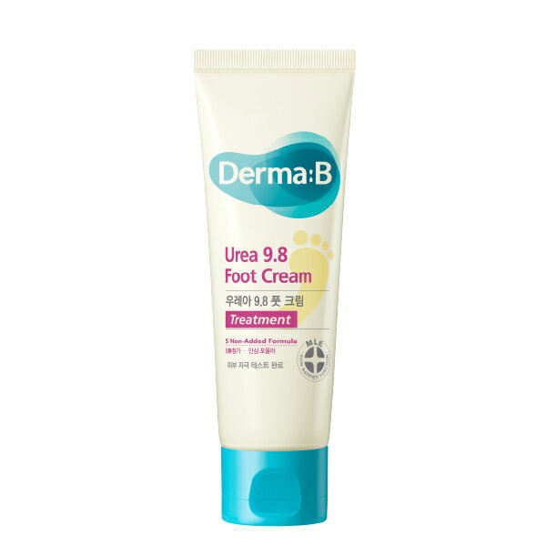 【日本国内発送】ダーマB ウレア 9.8 フットクリーム 80ml 高濃度クリーム 乾燥ケア かかとケア Derma:Bのサムネイル
