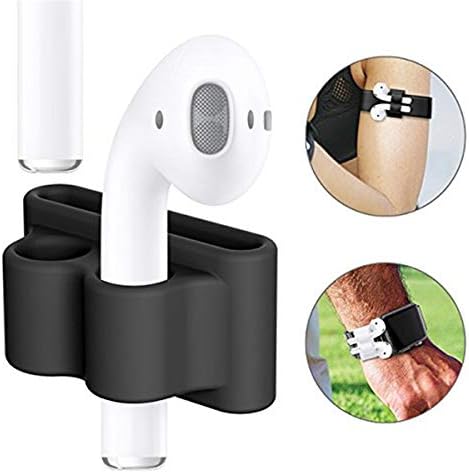 送料無料 ワイヤレスイヤホンホルダー 収納ホルダー airpods エアポッズ 時計バンド用 シリコンヘッドフォンホルダー ハイキング、登山 ジョギング ウォーキング ランニング サイクリング 収納用 ワイヤレスイヤホンアクセサリー 誕生日 記念日 ギフト プレゼント