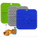 リックパッド リックマット フードマット イヌ 犬 ワンちゃん 気晴らし 早食い防止 ペット 食器 舐めるパッド 犬の訓練パッド 吸盤 スローフード シャワー ...
