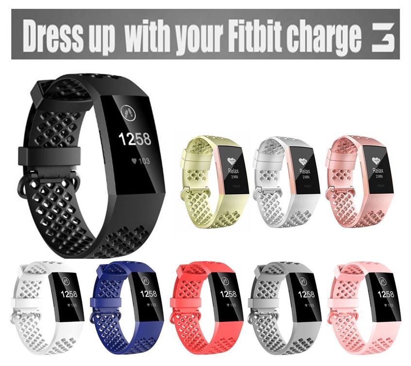 送料無料 Fitbit Charge 3 / 4 / 3SE 対応 交換 バンド ベルト 単色 シリコン ソフト フィットビット チャージ3 チャージ4 3SE...