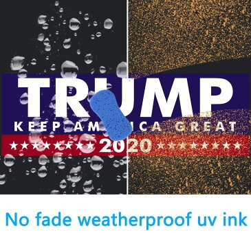おもしろ ステッカー ドナルド・トランプ 元大統領 3枚セット KEEP AMERICA GREAT 防水 キズ かっこいい おしゃれ 車 バイク エンブレム かわいい 誕生日 記念日 select ギフト プレゼント