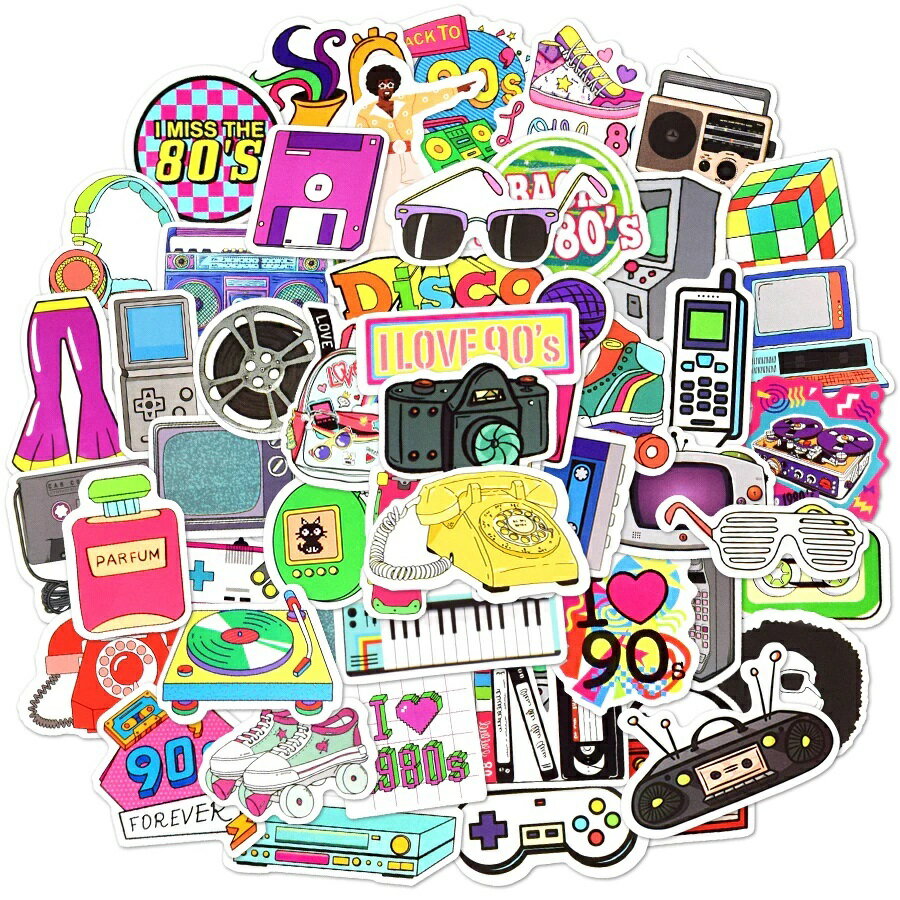 送料無料 クラシック 70枚セット ステッカー ヴィンテージシール スーツケース トランク キャリーケース バイク 自転車 車 猫 パソコン スマホ ヘルメット...