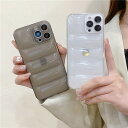 【7月限定!抽選で2人に1人最大100%ポイントバック!※要エントリー】 送料無料 iphone ケース ダウンジャケット モコモコ マットな質感 3Dポコポコ キルティングクッション 柔らかい レザー調 ダウン iPhoneケース