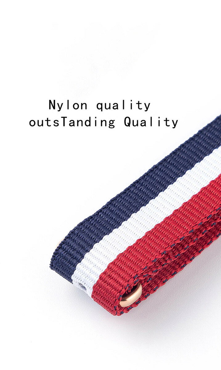 【7月限定！抽選で2人に1人最大100％ポイントバック！※要エントリー】 送料無料 Daniel Wellington STRAP ダニエルウェリントン対応 時計バンド 交換バンド 18mm ベルト ストラップ ナイロン 時計ベルト Natoベルト Nylon Watch Band NATOストラップ